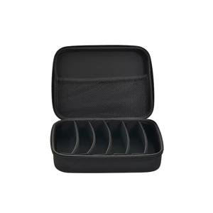 TEMU 멀티 기능 패션 안경 보관 가방, 6개 카드 슬롯 무료 매칭 및 보관 가능, 하드 케이스 소재, 여러 쌍의 안경 보관함, 프레임 (안경 미포함), 휴대용 안경 보호 케이스, 가방 홀더, 접이식 안경 케이스, 블링 안경 케이스