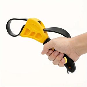 TEMU 1개 조절형 벨트 렌치 - 안전 잠금 장치가 있는 헤비듀티 고무 스트랩 도구, 다양한 색상(블랙/레드/옐로우/블루) 제공로 쉬운 분리와 설치, 벨트 오프너, 체인 렌치, 오일 필터 풀러, 자동차 수리용품, DIY 수리를 위한 기능적이고 내구성 있는 컴팩트 디자인의 신뢰할 수 있는 메커니즘