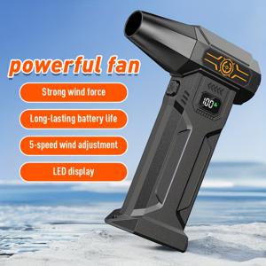 TEMU 개인용 쿨링 터보 제트 팬, 휴대용 핸디형 쿨링 팬 - USB-C 충전식 무선 터보 블로워 | 고속 휴대용 팬, 캠핑, 눈 제거에 적합 | 컴팩트 디자인, 내구성 있는 구조, 고성능 모터, 아웃도어 애호가, 냉각 손, 무선선풍기, 휴대용 냉각 선풍기, 미니선풍기, 손선풍기, 휴대용선풍기|캠핑선풍기