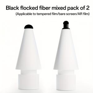 TEMU 플로킹 섬유 펜촉은 부드럽고 소음을 줄여주며, 애플페널용으로 적합한 충격흡수와 조용함. iPad 수정 및 교체용 헤드 보호, Tablet 펜촉, 디지털 그리기 도구, 부드러운 필기감, 무소음 , 고품질 섬유로 제작된 연성 있는 팁. 아이패드 사용자들과 학생들에게 추천