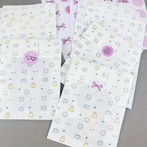 TEMU 귀여운 토끼 선물 가방 - 웃는 토끼와 핑크 리본, 화이트 파스텔 핑크 & 옐로우 소형 파티 용품 상자 (생일, 샤워, 부활절 파티) - 튼튼한 종이 가방 (라벨 불필요), 파티 가방, 작은 크리스마스 선물 가방, 귀여운 작은 포장 봉투, 선물용 선물 가방, 작은 선물 가방, 굿디 백, 루트 백, 반품 선물용 선물 가방