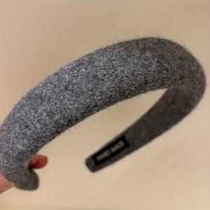 TEMU 1개 여성용 우아한 레트로 헤어 - 다크 브라운/블랙/다크 그레이/차콜 그레이/블랙-브라운 옴브레 - 즉각적인 볼륨을 위한 하이 크라운 헤어밴드, 웨딩, 파티, 일상 헤어스타일 - 미끄럼 방지 헤어 액세서리로 헤어라인을 리프팅