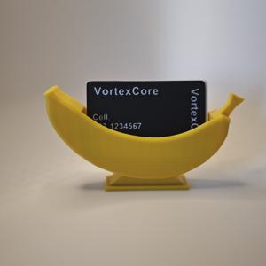 TEMU 바나나 모양 명함 홀더 - 귀여운 바나나 데스크 정리함 (바나나 껍질 슬롯 & 팁 디스플레이 포함), 노란색 카드 보관대, 사무실 또는 무역용 - 부동산 중개인, 딜러, 네트워킹을 위한 독특한 선물 아이디어 (미니 카드 디스펜서)