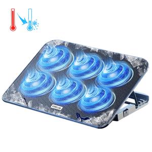 TEMU KORELAN 노트북 쿨링패드 강력한 터보팬 게이밍 노트북 전용 13-18인치 높이조절 노트북 액세서리
