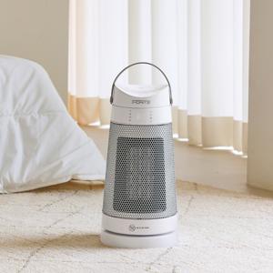 TEMU 모리츠 모던디자인 리모컨 PTC 온풍기 전기히터 발난로 전기난로