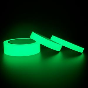 TEMU 신흥 야광테이프 밝고, 빛을 모아 발광하는 오래 지속되는 형광 테이프 할로윈, 밤 장식, 야외 스포츠 및 레스토랑 호텔 장식을 위한 마킹 테이프를 위한 야광 테이프