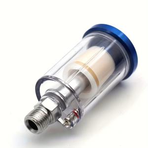 TEMU 1개 스테인리스 스프레이 건 에어 필터 - 페인팅, 자동차 부품용 공압 오일 & 물 분리기