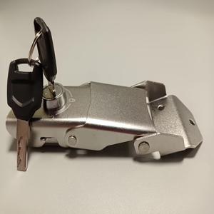 TEMU 모터 스쿠터 보관함 자물쇠 - 트럭 도구 상자, RV, 캠퍼 도어용 안전한 철제 걸쇠, 2개의 분리 가능한 키 포함, 스트리트 모터 스쿠터 호환