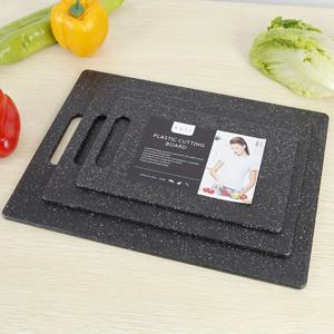 TEMU 3-피스 BPA 프리 플라스틱 도마 세트 - 미끄럼 방지, 양면, 식기 세척기 안전, 쉽게 세척 - 다목적 주방 액세서리 음식 준비 및 서빙