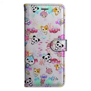 TEMU [1개 판다 프렌즈 지갑 케이스] 판다와 프렌즈 자석 플립 지갑 케이스 D 홀더 스탠드 포함 아이폰 5/6/6S/7/8/X/XS/XR/SE2 2020/SE3 2022/11/12/13/ 미니 플러스 프로 맥스