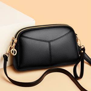 TEMU 빈티지 디자인의 심플한 퀼팅 크로스바디 백으로, 여성용 캐주얼 휴대폰 홀더 및 일상 사용을 위한 손목 지갑으로 완벽합니다.