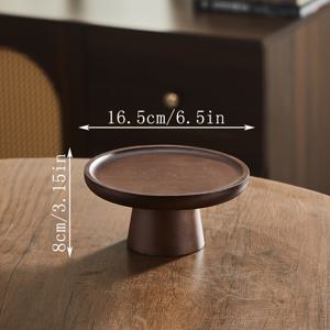 TEMU 1pc 나무 케이크 스탠드, 과자, 컵케이크, 과일을 위한 디저트 디스플레이 랙, 레스토랑, 가정용 주방, 결혼식 파티, 생일, 베이킹 액세서리, 테이블 장식에 적합