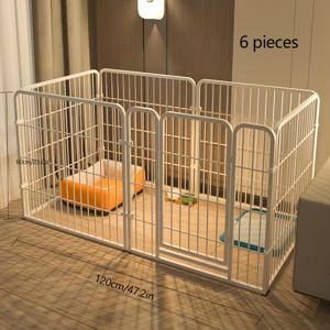 TEMU 반려동물 울타리, 개용 울타리, 실내외 격리용 애완견 장벽, 소형 및 중형견에 적합