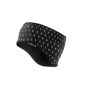 TEMU 1개 WRELS 겨울 스포츠 헤어밴드 - 따뜻하고 통기성 좋은, 수분 흡수 기능이 있는 사이클링, 러닝, 스키 및 요가용 헤어밴드 - 블랙과 화이트 & 레드 악센트, 폴리에스터 니트 원단, 세탁기 사용 가능, 야외 스포츠 헤드기어 | 스타일리시한 헤어밴드 | 내구성이 뛰어난 헤어밴드