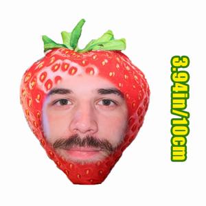 TEMU 맞춤형 귀여운 과일 아바타 베개, 거실, 소파, 침대에 적합 - 사랑스러운 개인 디자인의 다기능 장식용 사진 커스터마이징 던지기, 아버지의 날, 어머니의 날, 할로윈, 크리스마스 이브, 데이, 생일, 기념일, 추수감사절, 부활절, 만우절 및 국경일에 가족과 친구에게 완벽한 선물, 라운지 베개,귀여운 방 장식,플러시 베개,커플 베개