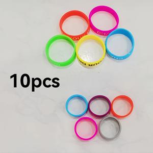 TEMU 10개 미끄럼 방지 헤어 클리퍼 링 - 스타일리스트용, 내구성 있고 질감 있는 그립, 컬링 및 스트레이트닝에 이상적, 전문 헤어 도구|질감 있는 그립 링|내구성 있는 헤어 액세서리, 헤어 스타일리스트 선물