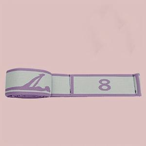 TEMU 여성 및 남성을 위한 피지오테라피 댄스 요가 운동용 스트레치 요가 스트랩, 8루프 넘버 패턴 신체 이완 저항 밴드