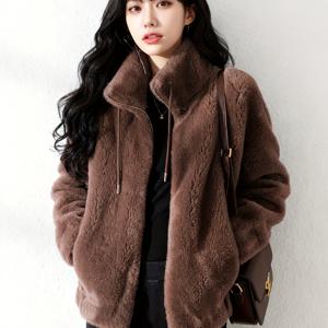 TEMU 여성용 포근한 기모 안감 두꺼운 지퍼업 후드티 - 캐주얼 긴소매 풀오버, 하이넥, 루즈핏, 단색, 가을/겨울에 적합, 겨울 후드티, J, 겨울 재킷 여성, 여성용 재킷, 여성용 겨울 의류, 여성 겨울 코트, 여성겨울코트, 겨울코트