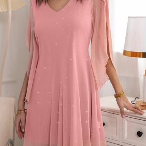 TEMU 피피 스팍글링 플러터 드레스