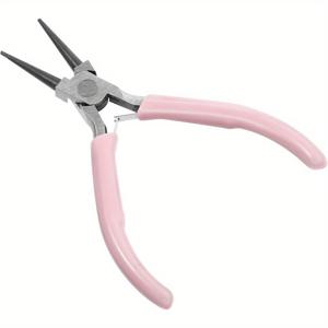 TEMU 주얼리 제작 도구용 라운드 노즈 플라이어, 주얼리 플라이어 라운드 노즈 플라이어, 미니 롱 피어싱 라운드 노즈 플라이어, 작은 공예 플라이어, 주얼리 수리용 피어싱 플라이어, 와이어 래핑 및 전자 제품용|피어싱