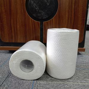 TEMU 800장의 일회용 주방 종이 타월 롤 2개 - 다기능 재사용 가능한 폴리프로필렌 건식 및 습식 청소 와이프 - 기름 흡수 방지, 그리스 제거, 가정용 청소 천, 식기 수건, 다목적 청소 도구|물티슈