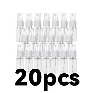 TEMU 20개 세트 미니 스프레이 병 10ml - 충전 가능, BPA 프리 PET 플라스틱, 액체, 화장품, 에센셜 오일, 잎, 살균제용 휴대용|오일스프레이