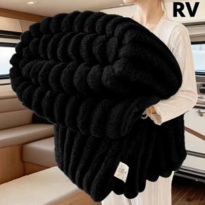 TEMU 1개 70.87*78.74인치 초고밀도 RV 담요 - 사계절용 초극세사 & 따뜻한 폴리에스터 침구, 캠핑카, 캠핑용 경량 & 휴대용