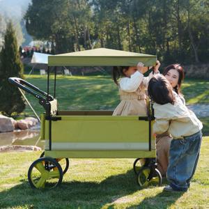 TEMU 다기능 접이는 큰 편리한 소파 캠핑 트레일러, 휴대용 빠른 트럭, 손카트, 작은 트레일러, 카트, 캠핑 카트, 야외 캠핑 카트, 쇼핑 카트, 스작 작은 트레일러，헤비듀티 멀티펑셔널 캠핑 차량 - 소파/시트 변환형 디자인 캠핑·낚시·아웃도어 어드벤처에 적합 - 내구성 플라스틱/알루미늄 프레임, 넉넉한 수납공간 및 간편 접이식 운반|테무쇼핑|소파