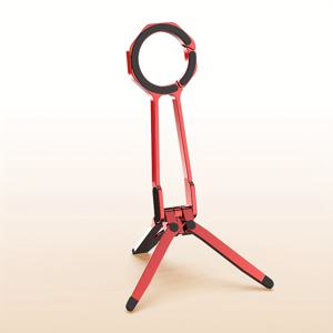 TEMU 스프링 버클이 있는 자석 휴대폰 스탠드, 데스크탑 360° 회전 휴대용 삼각형 라이브 지지대, 가볍고 휴대하기 쉬움, 보관이 간편, 자석 액세서리 부착 가능, 다양한 플레이 방식 확장