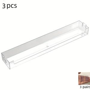 TEMU 3개 투명 플라스틱 벽 선반 - 드릴 없는 접착식 설치, 수집품 조각상 및 홈 데코용 다목적 보관함 - 거실, 기숙사, 장난감 가게, 기숙사 룸 정리용 내구성 있는 클래식 디자인 | 무드릴 설치