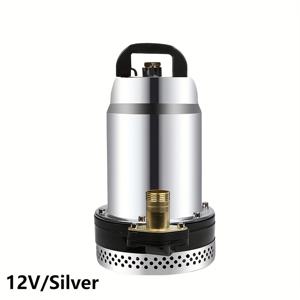 TEMU KADIP 12V DC 수중 펌프 - 8m 이하 고강도 리프트, 녹 방지, 정원 관개 및 수영장용 휴대 가능한 디자인, 내구성 있는 구조, 쉬운 설치