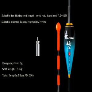 TEMU 야간 낚시용 JESHUPEY Glow-in-the-Dark 보버, 10cm x 5cm x 3.5cm, 다색 (빨강, 녹색, 파랑) LED 라이트, 낮과 밤 사용, 바다 낚시, 낚시 플로트에 이상적, 크리스마스, 할로윈, 추수 감사절에 최고입니다.