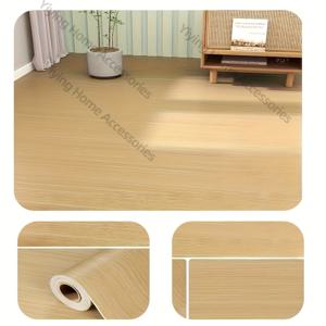 TEMU 빈티지 나무 조각 비눗방울 장식 바닥 스티커, 내구성 있는 벗기고 붙이는 비닐 벽지, 세탁 가능한 방 나무 바닥 타일, 침실, 욕실, 거실, 배경 벽, 주방, 애완 동물 손상 바닥 리노베이션, 가정 장식