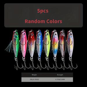 TEMU 생동감 넘치는 메탈릭 마감 - 긴 캐스팅, 랜덤 컬러 스케일의 슬로우 싱킹 낚시 미끼 - 바닷물 및 민물 낚시에 적합한 헤비듀티 철 구조 - 베이스, 송어, 파이크, 퍼치에 이상적 - 휴일 낚시 여행 및 일상 사용에 완벽, 반사 표면, 고품질 미끼, 베이스 낚시꾼, 송어 미끼, 오래가는 미끼, 전문 낚시꾼