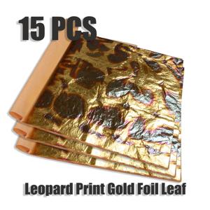 TEMU DIY 아트, 가구, 네일 아트 및 페인팅용 수제 구리 호일 5/15장 - 무광 반짝이 효과, 전통 공예 장식 재료, 5/15장, 공예 용품, 예술적 창작, 반짝이는 효과 호일, 장식 공예, 무광 호일, 공예용품, 공예 애호가, 공예/창의적인 호일, 데쿠파지