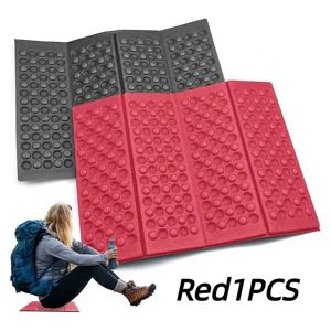 TEMU 접이식 캠핑 좌석 쿠션 - 가벼운 휴대용 야외 좌석 패드, 고품질 및 내열성 압력 저항 표면, 컴팩트한 접이식 디자인으로 캠핑, 하이킹, 피크닉, 해변에 적합 - 성인용 내구성 있는 편안함(1인 사용), 캠핑 액세서리, 피크닉 매트