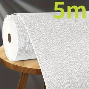 TEMU 1개, 1롤 5미터 (196.85인치) 3D 폼 벽지 스티커 - 자체 접착 질감 필 앤 스틱 패널, 두꺼운 비닐 제거 가능 & 청소가 쉬운 거실, 주방, 침실, 사무실 장식용, 주방 백스플래시,스타일리시 패널,현대 벽 장식,내구성 있는 소재,장식 필름,DIY 애호가