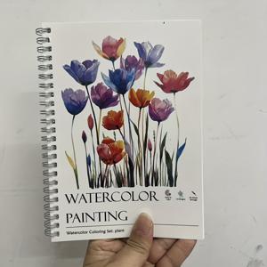 TEMU 1 초보자용 수채화 스케치북 - 12가지 꽃 디자인 (, 장미, 데이지, 튤립, 모란, 카네이션, 백합, 글라디올러스, ) 단계별 가이드