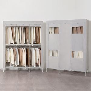 TEMU 침실옷장 모음 커버옷장 무볼트 조립 비키니 옷장 철제 수납 행거 스탠드형 옷걸이 보관 드레스룸 자취방 가구
