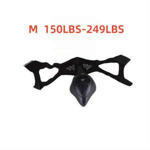 TEMU 1pc 트레이닝 마스크, 통기성 운동 마스크, 달리기, 사이클링 및 운동을 위한 심장 강화 훈련 마스크