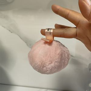 TEMU 뉴 버전 파우더 볼 피치 루스 파우더 세팅 볼 볼 콜라본 글리터 바디