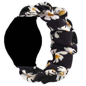 TEMU 20Mm 부드러운 프린트 헤어밴드 탄성 시계 밴드, 탄성 헤어밴드 교체 시계 밴드, 삼성 갤럭시 시계 7 6 5 4 FE 밴드 40Mm 44Mm/삼성 갤럭시 시계 6 클래식 47Mm 43Mm/시계 5 프로 45Mm/4 클래식 46Mm 42Mm, HW 시계 GT2/3 42Mm와 호환됩니다.
