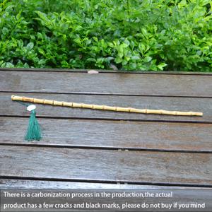 TEMU 1개 크리스마스 선물 대나무 채, 승마 채, 교육용 막대, 자, 대나무 뿌리 스트립, 홈 댄스 교육용 막대, 대나무 채 놀이 장난감, 교육용 막대, 지휘자 막대, 대나무 제품, 선물