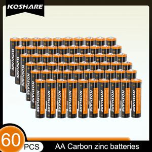 TEMU KOSHARE AA 카본 아연 배터리, 1, 5V 안정 전압, 저자체 배출, 대용량, 계산기, 라디오, 리모컨, 소형 전기 팬, 무선 마우스/키보드 등에 적합, 충전 불가 배터리, 충전기 사용 금지|계산기