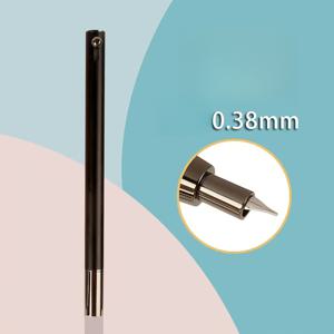 TEMU 새로운 리트랙터블 만년필, 0.38mm 팁, 내구성 있는 니브가 있는 사용하기 쉬운 클릭 펜