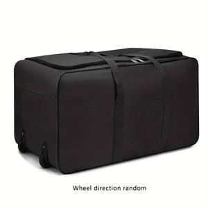 TEMU 대용량 항공사 승인 캐리온 , 360° 스피너 휠 내구성 옥스포드 원단 - 커피/그레이/레드/그린/블랙, 세련된 디자인, 튼튼한 핸들, 비즈니스 & 유학용 수하물