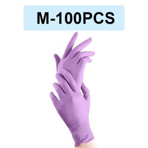 TEMU 100/200개, 블랙 플럼 퍼플 일회용 니트릴 장갑 - 주방 청소, 타투 , 헤어 염색, 펫 그루머 & 살롱 사용 - 할로윈, 크리스마스, 추수감사절 선물로 완벽. 자동차, 가정용 도구, 가구, 거실, 야외 활동에 이상적, 휴일 선물 아이디어