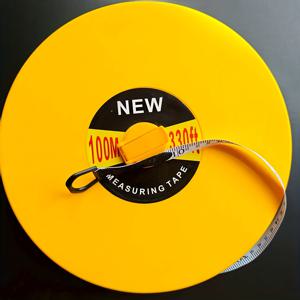 TEMU 1개의 크랭크축 디자인, 양호한 잠금, 다양한 크기, 정밀 눈금이 있는 유리 섬유 측정 테이프로, 장거리 측정에 이상적입니다.|줄자