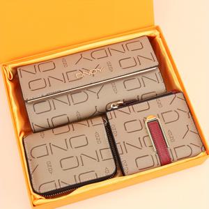 TEMU 지갑 세트 3종 선물세트 (휴대용 여성 롱 지갑 + 카드 수납 가방 포함), 다기능 더블 폴드 소형 지갑, 생일선물, 어버이날 선물, 크리스마스 선물, 발렌타인데이 선물, 새해 선물