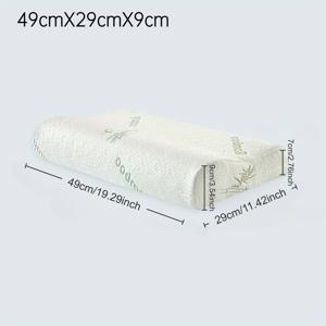 TEMU 1/2개입 소프트 슬로우 리바운드 베개, 휴대용 캠핑 여행용 베개, 성인 및 학생용 압축형 목 지지대, 옆으로, 등으로, 배로 자는 사람들을 위한 웨이브 디자인, 하이킹 장비